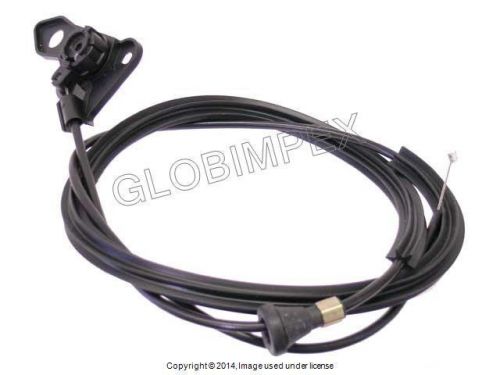 Bmw e36 318i 318ti 325i 328i m3 hood release cable left genuine + warranty