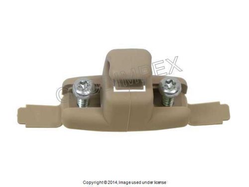 Bmw m3 e46 (1999-2006) sun visor clip beige left or right genuine warranty