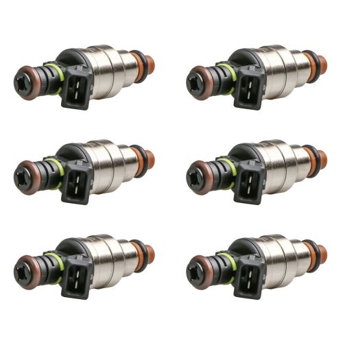 Fits for ford 2.3 2.9 3.0 3.8 4.9 5.0l f47e-a2e flow matched fuel injectors 6x