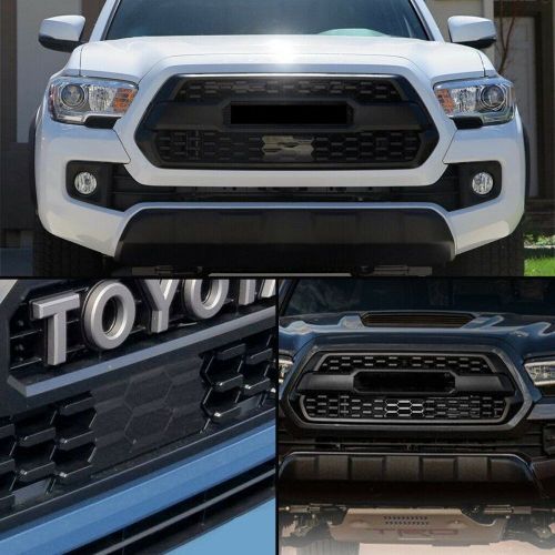 2x front grill garnish sensor cover 53141-35060 for 18-23 toyota tacoma trd pro