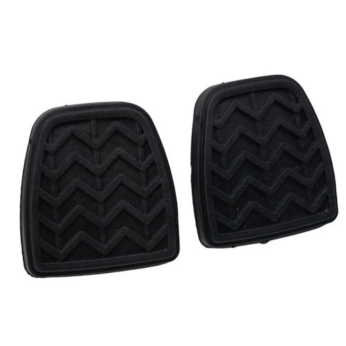 Universally fit rubber cover brake clutch pedal for yaris xp10 set of 2