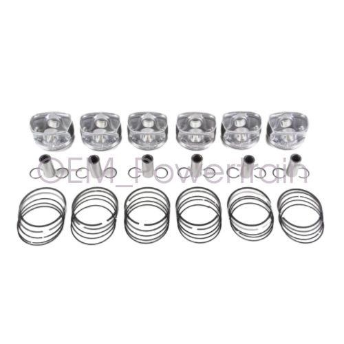 6*piston set 12631195 for 3.6 lacrosse cts srx equinox captiva terrain cts srx