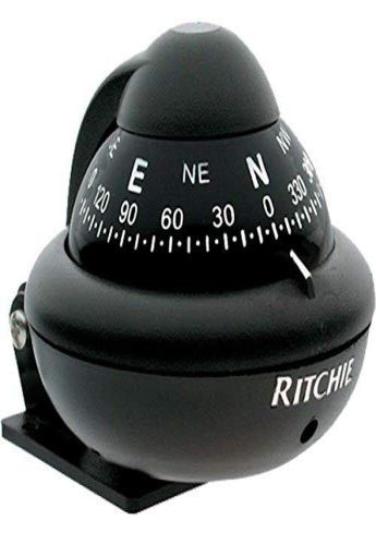 Kayaker by ritchie navigation xp-99 - black housing with black 2.75-inch direct