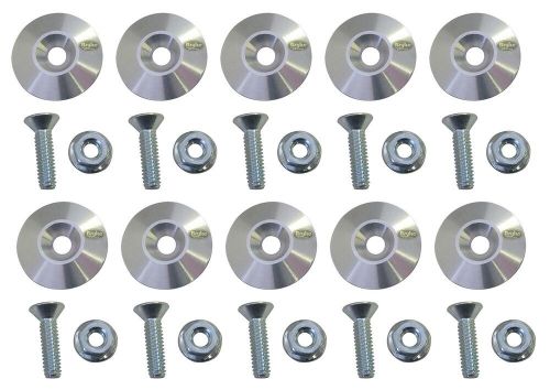 Body washers 1in with flush head bolts mill recessed 1&#034; 10 pack