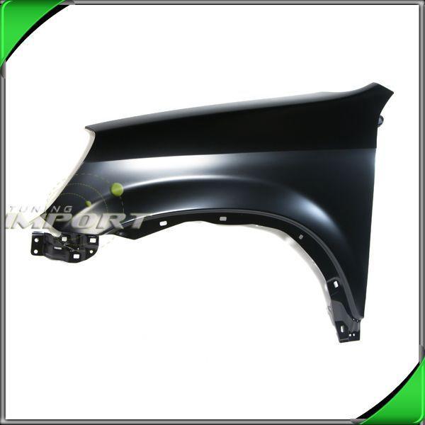 2002-2006 honda crv left front fender primed black steel replacement lh capa new