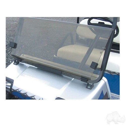 Club car ds golf cart tinted fold down windshield fits ds 2000.5 &amp; up