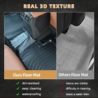 Floor mats for 2014-2020 nissan rogue 3d tpe rubber all weather anti-slip liners