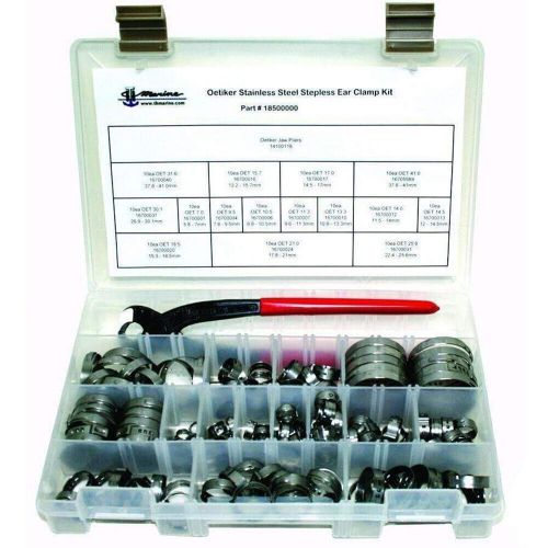 T-h marine oetiker stepless clamp kit w pliers