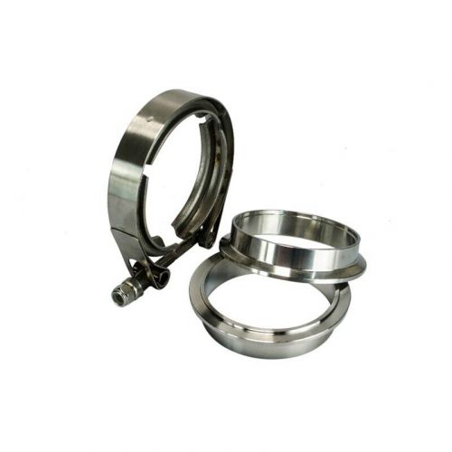 3&#039;&#039; inch ss304 v-band clamp stainless steel m/f 3 v band turbo exhaust3581