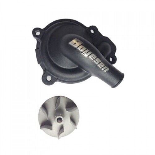 Boyesen supercooler water pump cover and impeller kit black wpk-80b