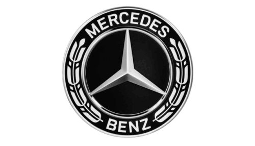 Genuine mercedes-benz hub cap star with laurel wreath 167-401-59-00-9040