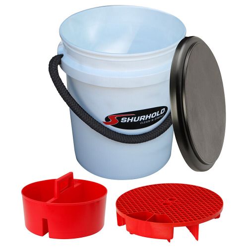 Shurhold one bucket kit - 5 gallon - white