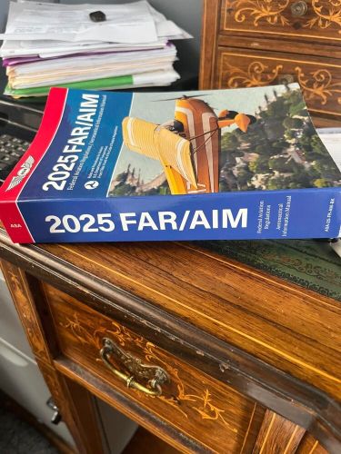 New release: asa 2025 far/aim print book p/n asa-25-fr-am-bk