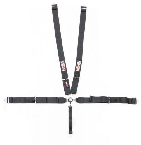 G-force 7100bk 5 point harness camlock sfi 16.1 individual harness black