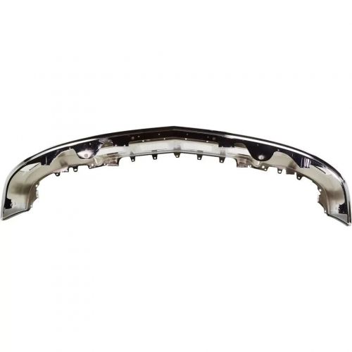 Front bumper chrome &amp; valance textured for 2014-2015 chevrolet silverado 1500