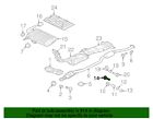 Genuine mitsubishi front mount bolt mf243660