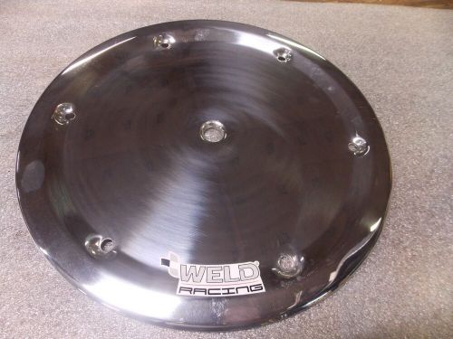 New weld wheels 15&#034; six bolt wheel mud cover