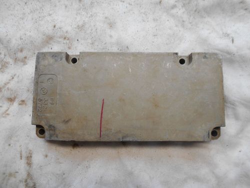 Mercury 45 hp outboard oem electric switch plate 332-5772 year 1988 40 50 4 cyl.