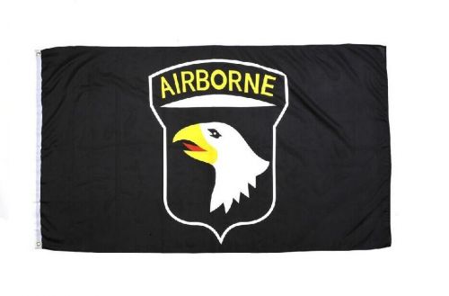 Airborne polyester flag