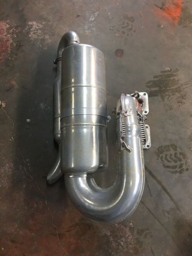 Rotax 582 full exhaust, chromed w/silencer.   muffler will fit the 503