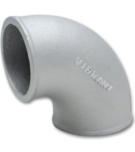 Vibrant performance 2873 90 degree tight radius aluminum elbow gray, 2-1/2&#034;