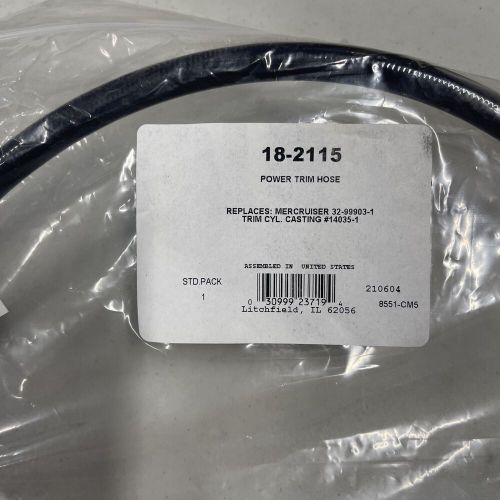 Sierra power trim hose 18-2115 marine boat