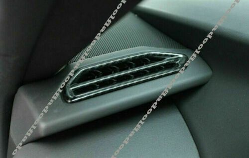 For lexus ux 200 250h 2019-2022 carbon fiber dashboard l&amp;r air outlet vent cover