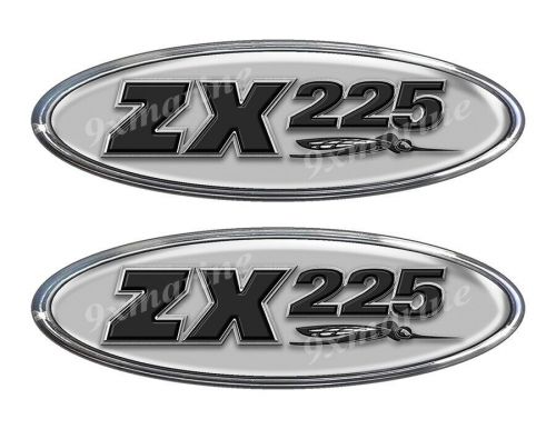 Skeeter boat zx 225 oval stickers. remastered name plate