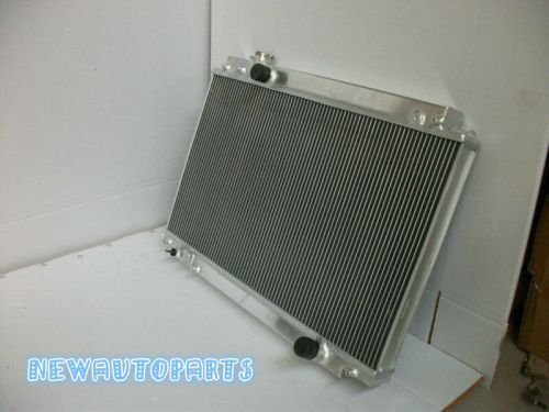 52mm aluminum radiator &amp; fans for lexus sc300 / toyota soarer jzz31 1991-2000 mt