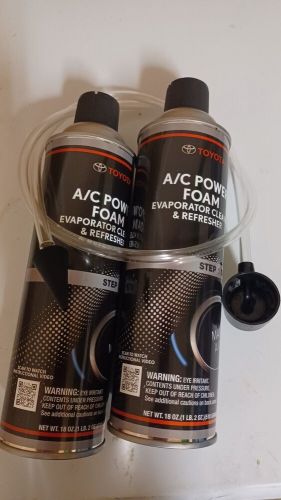 2 pk a/c evaporator power foam cleaner refresher