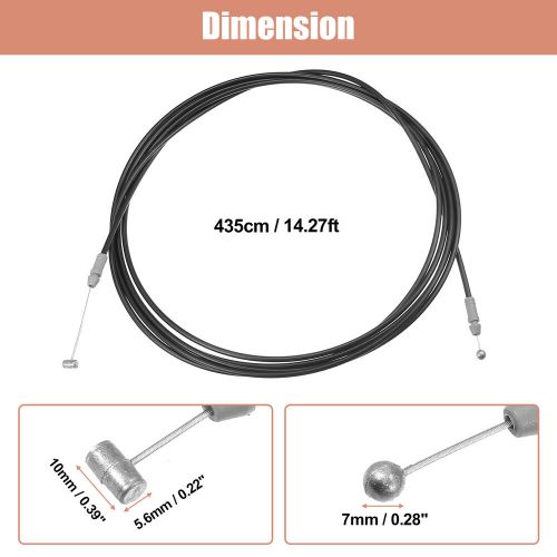 Rear trunk lock latch release cable for toyota corolla 2012-2013 64607-12870