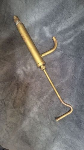 Boat parts marine boat / rv brass oil transfer pump hand operated works well