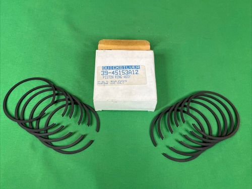 12 new nos oem mercury quicksilver piston ring assembly 39-45153a12