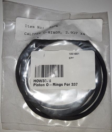 Howe how3376 piston o ring kit for how337 brake calipers