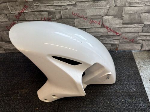 Honda vrr1200f vfr 1200 front fender mudguard white breaking spares