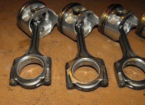 Honda 90 hp 4 stroke piston and connecting rod pn 13101-zw1-000 1997-2006