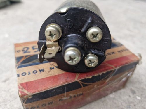 Datsun nissan 140 junior miler diesel ignition switch 1965   nos japan