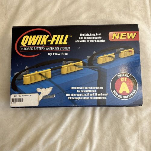 Flow-rite mp2000 qwik-fill 2 battery kit a watering new never used