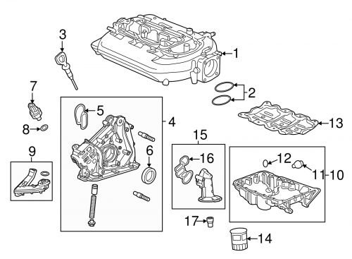 Genuine honda drain plug 90009-r70-a00