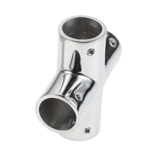 Hand rail fitting 90 4-way heavy duty 316 stainless steel for boat yacht caravan