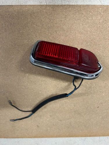 Mg mgb  original lucas rear side marker light red sidemarker lamp works