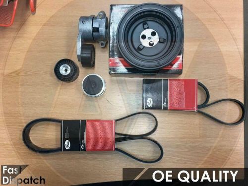 For fiat ducato 2.2 d multijet crankshaft pulley drive belt tensioners kit set