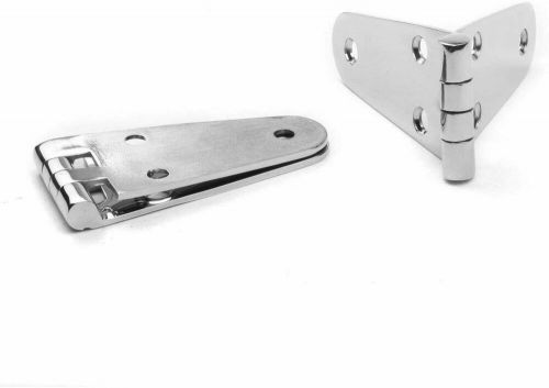 2pcs marine stainless steel door hinges folding hinges 5-5/8&#034;*1-1/2&#034;