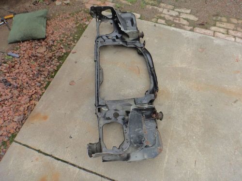 99-01 isuzu vehicross radiator core support oem