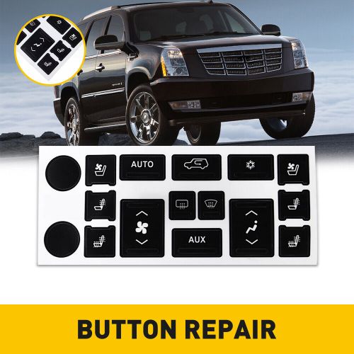 For 2007-2014 cadillac escalade a/c climate control repair button decals sticker