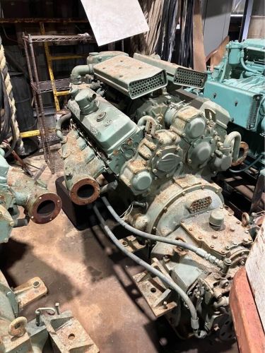 Detroit diesel 8v71  marine diesel engines with 509 4.5:1 - rebuilt