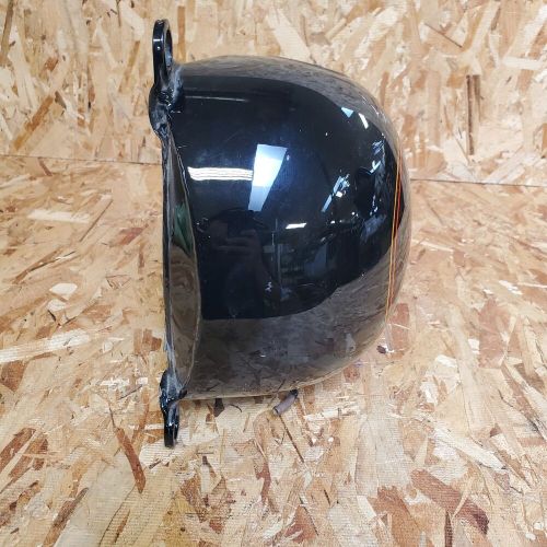 Harley-davidson 1993 heritage softail flstc left fuel gas tank black 61426-85c