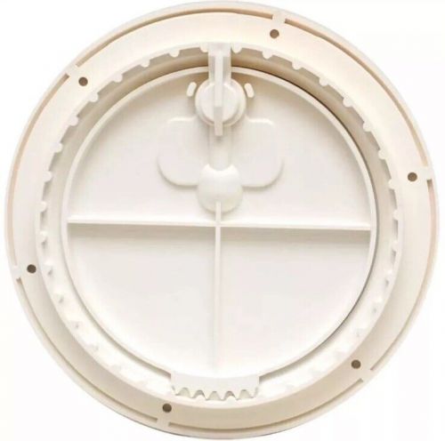 T. h. marine t-h marine boat hatch deck access plate 8” white