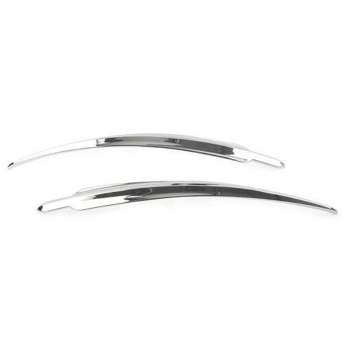 For harley trike tri glide ultra flhtcutg rear fender top center trim chrome uk