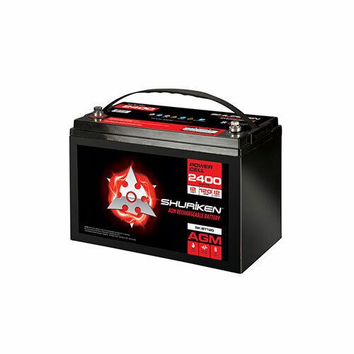 Shuriken sk-bt120 2400w 120amp 12v battery